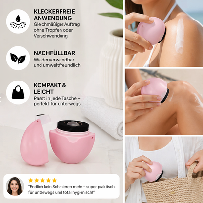 Nachfüllbarer Sonnencreme Roller – Kleckerfreier Lotion Spender