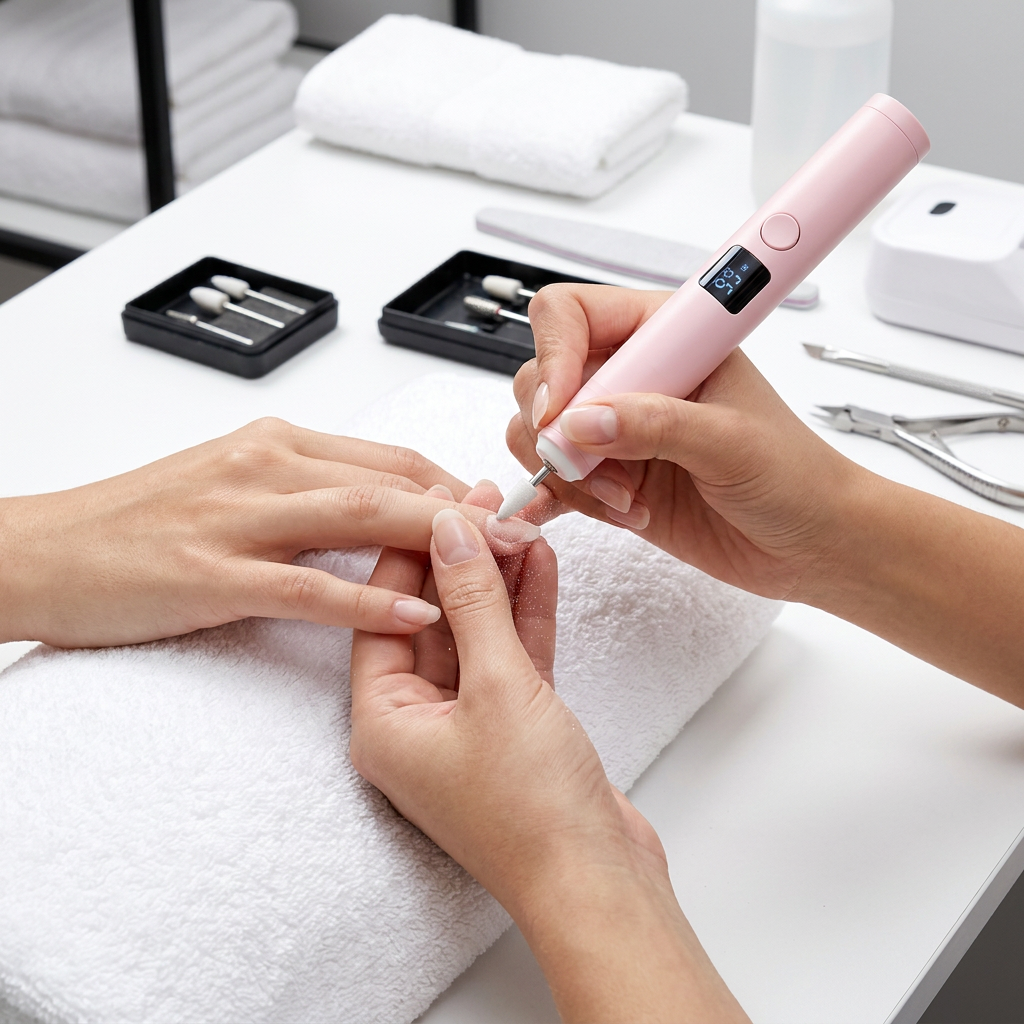 Professionelles elektrisches Nagelfräser-Set