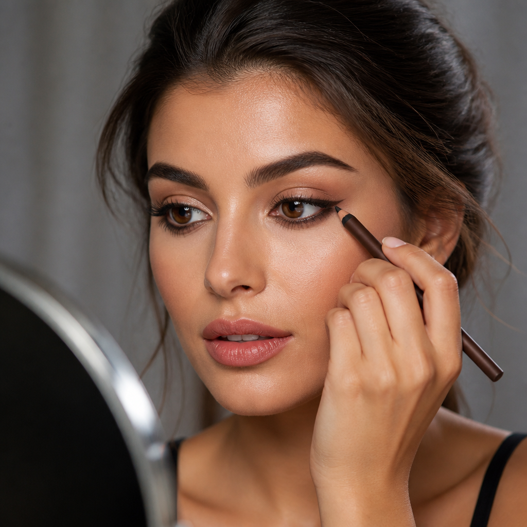 Wasserfester Glitzer-Gel-Eyeliner – langanhaltende, wischfeste Farbe
