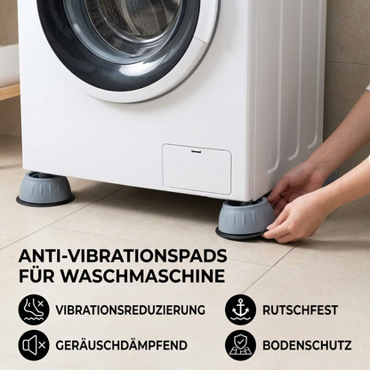 Anti-Vibrationspads für Waschmaschine – Rutschfest & Geräuschdämpfend