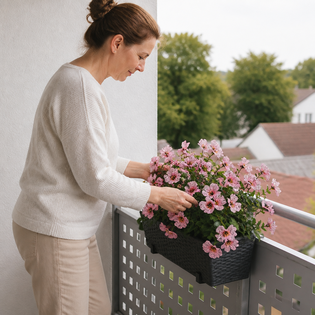 UV-beständiges künstliches Herbstblumenstrauß-Set