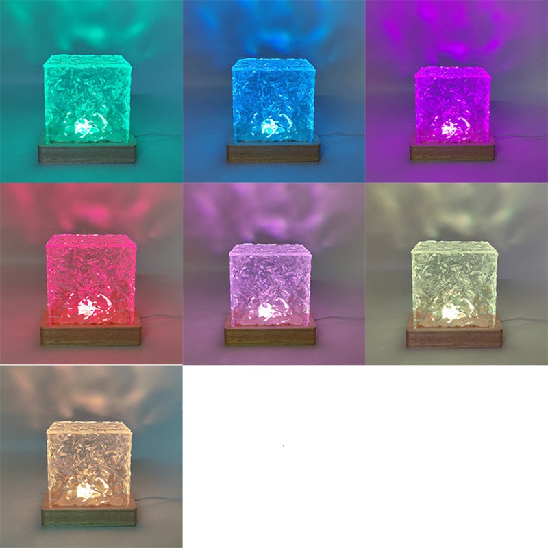 Nordische Lichter Würfel Lampe