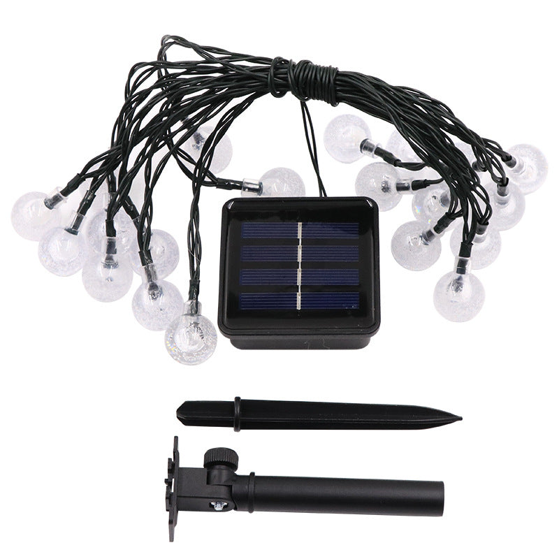 Solar Blumenlichterkette für den Garten
