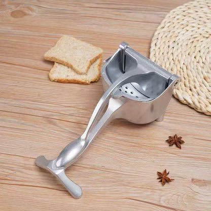 Aluminium-Handentsafter – Manuelle Presse für Früchte & mehr