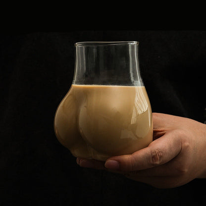 Elegenates Glas Mit Weiblichen Rundungen