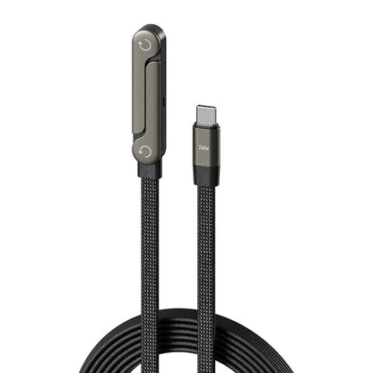 2in1 Faltbares Schnell Ladekabel und Telefon Ständer