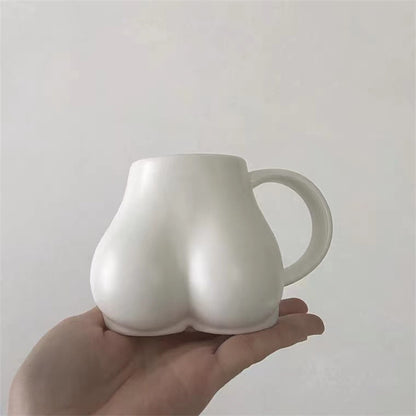Kaffe Tasse Mit Weiblichen Rundungen