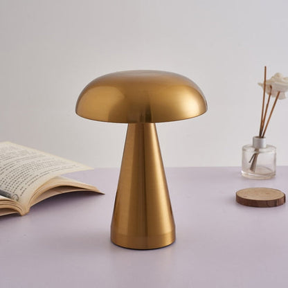 Metall Pilz Lampe