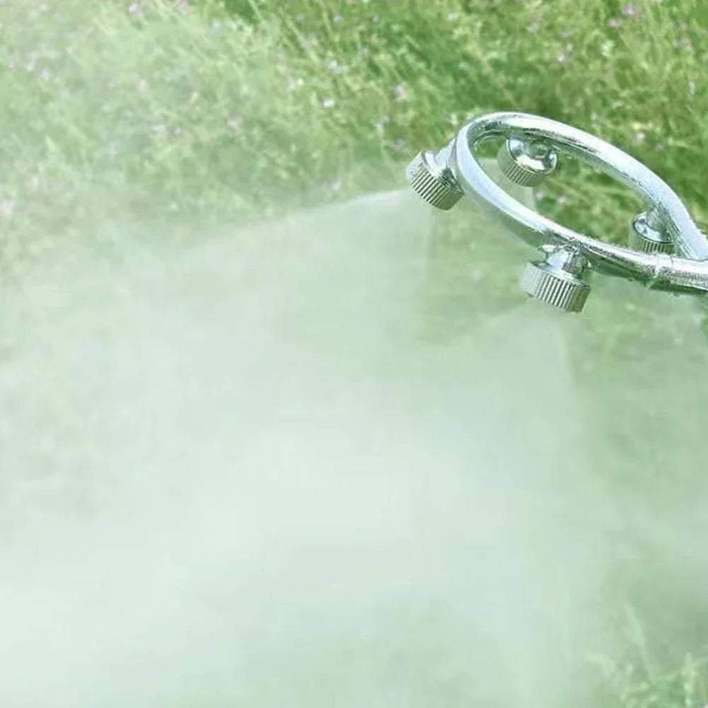 Hochdruck Edelstahl Ring Mehrdüsen Düse – Effizienter Sprühaufsatz für Gartenbewässerung