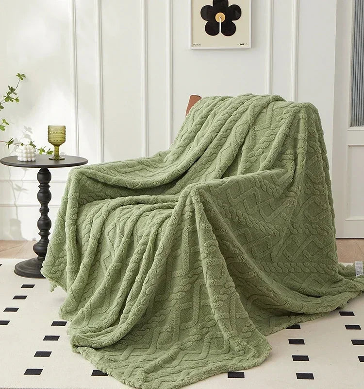 Doppelseitige Kuscheldecke