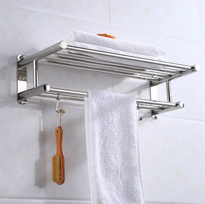 Hochwertiges Edelstahl-Handtuchregal Für Badezimmer