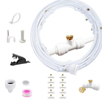 Misting System für Terrasse und Garten – Kühlendes Sprühset für Sonnenschirm und Pavillon