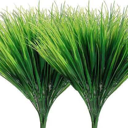 Künstliche Weizen-Gras Pflanze aus Kunststoff – Dekoratives Gras für Garten, Zuhause und Außenbereich