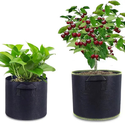 Pflanzsack aus Vliesstoff – Robuster Gartenbehälter mit Griffen für Pflanzen