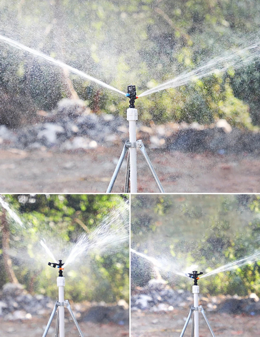 Verstellbarer Gartenregner mit Sprühwinkelanpassung – Ideal für Bewässerungssysteme