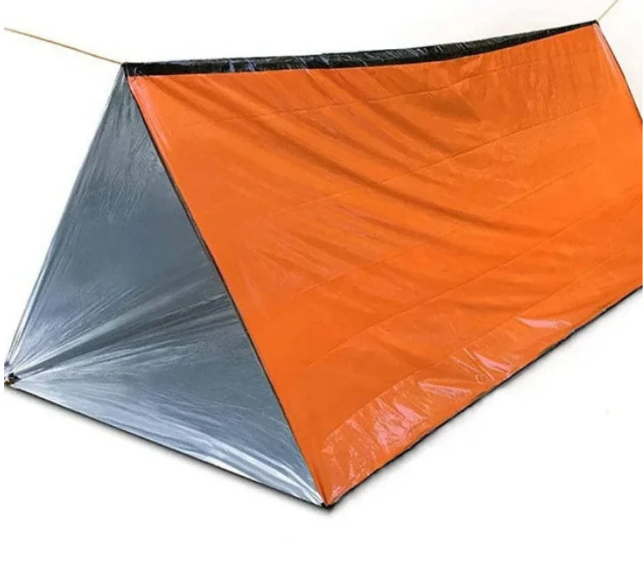 2-Personen-Survivalzelt mit Wärmeisolierung für Outdoor-Abenteuer