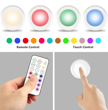 Kabellose RGB-LED-Unterlichtleiste