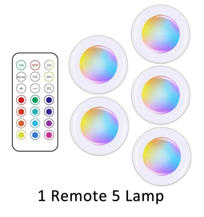 Kabellose RGB-LED-Unterlichtleiste