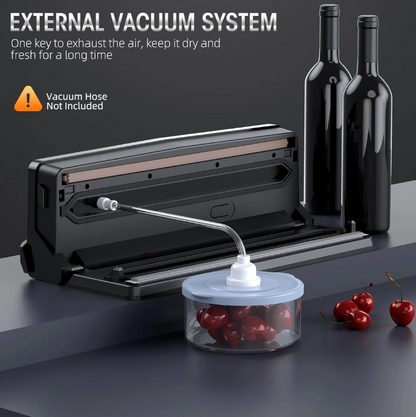 Multifunktionales 8-in-1 Vakuumiergerät mit integriertem Folienschneider