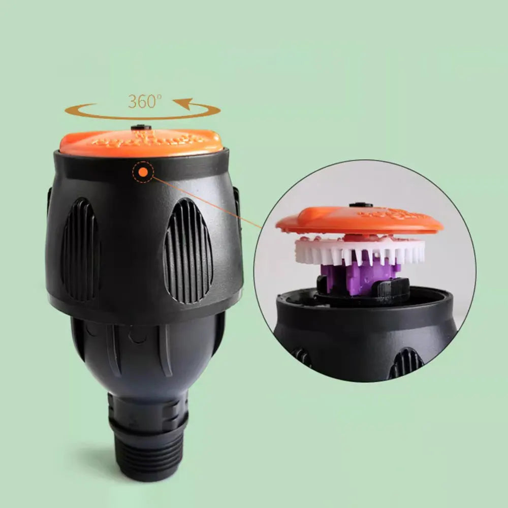 Automatischer Rotierender Gartensprinkler mit Einziehbarem Stativ für den Garten