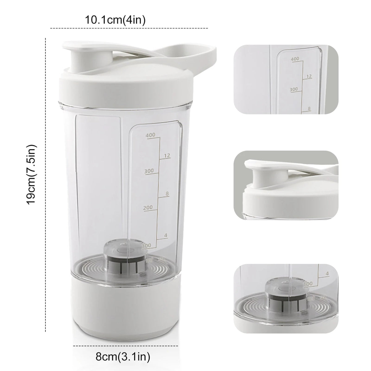 Automatischer Shaker für Unterwegs