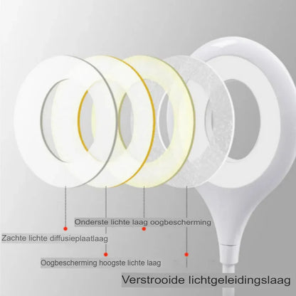 Kompaktes und Wiederaufladbares Nachtlicht – Flexibles LED-Licht für Schreibtisch und Nachttisch