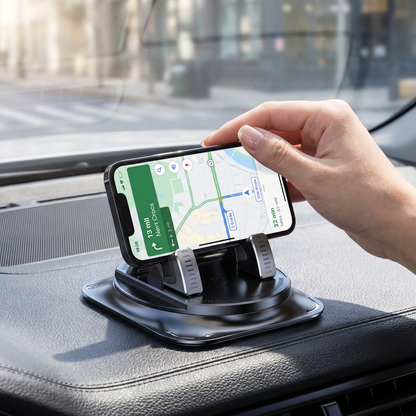Auto-Handyhalterung – Rutschfester Smartphone-Halter für Armaturenbrett & Mittelkonsole