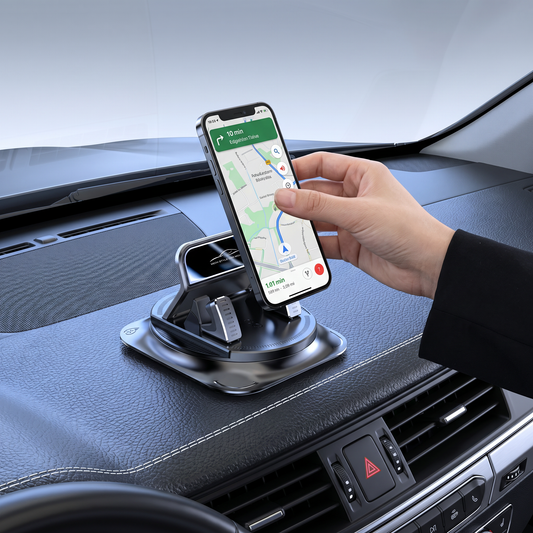 Auto-Handyhalterung – Rutschfester Smartphone-Halter für Armaturenbrett & Mittelkonsole