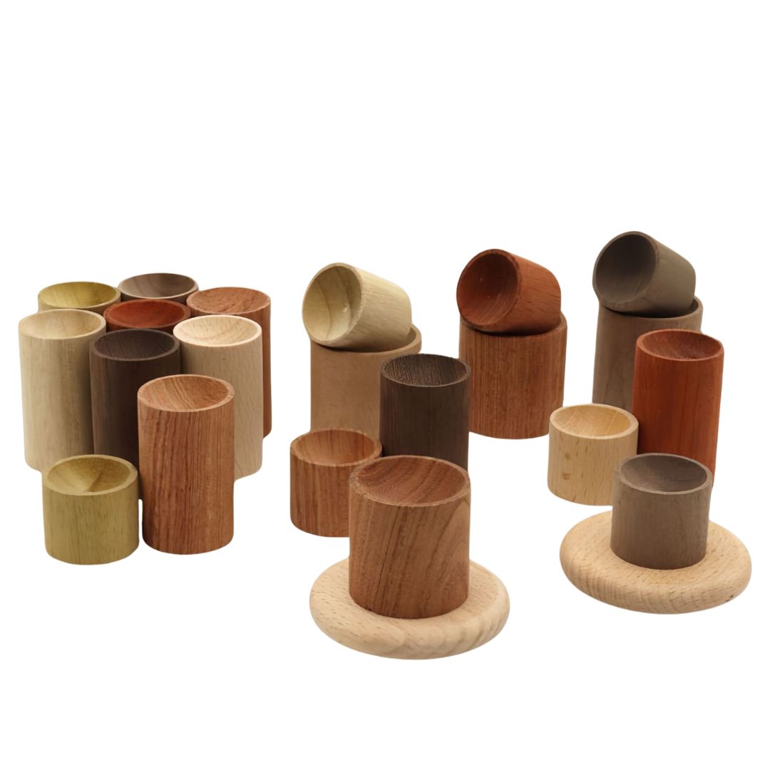 Holz Diffusor 3er Set