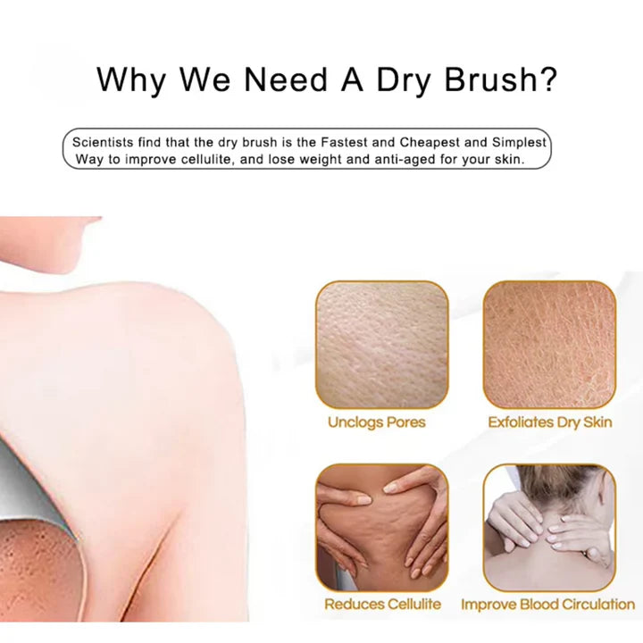 Nachhaltige Körperbürste | Für sanftes Peeling und Hautpflege