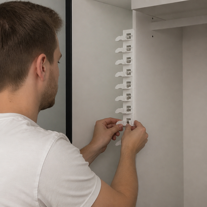 Wandmontierter Kappen-Organizer – Platz für bis zu 20 Caps
