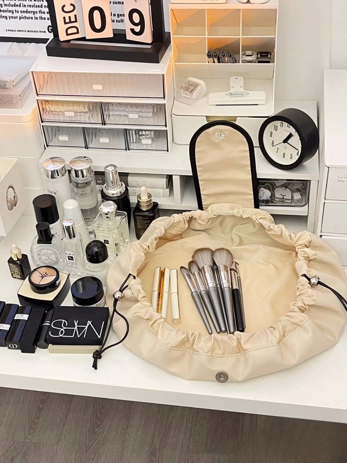 Wasserdichte Kosmetik Tasche mit viel Stauraum