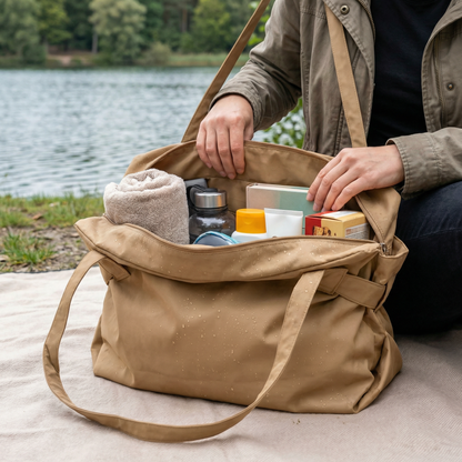 Große faltbare Organizer Tasche – Praktisch, Wasserabweisend & Vielseitig Einsetzbar