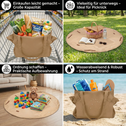 Große faltbare Organizer Tasche – Praktisch, Wasserabweisend & Vielseitig Einsetzbar