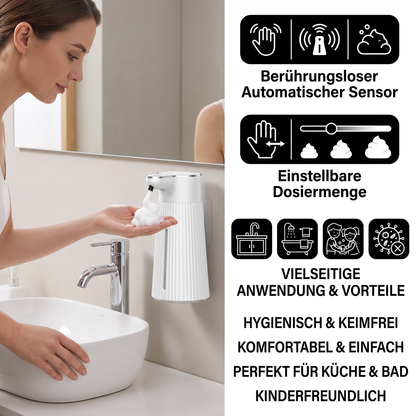 Berührungsloser automatischer Sensor-Seifenspender mit einstellbarer Dosiermenge