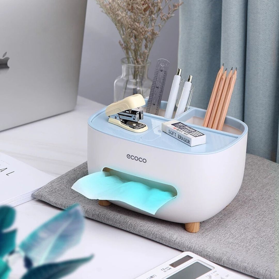 4in1 Taschentuch Box und Organizer