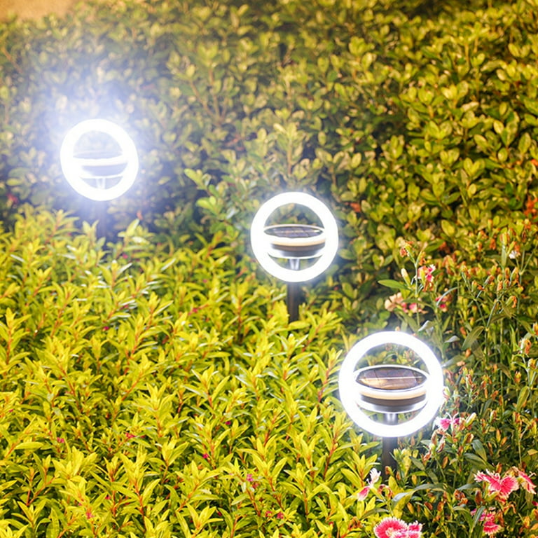 Solar Gartenleuchten mit Farbwechsel – LED Bodenspots für Außenbereich und Garten