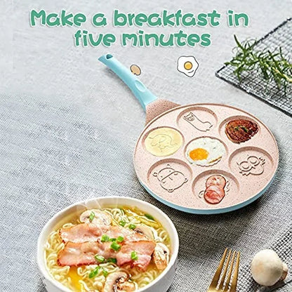 Frühstücksbratpfanne für Kinder – Lustige Pfannkuchen- & Spiegelei-Formen