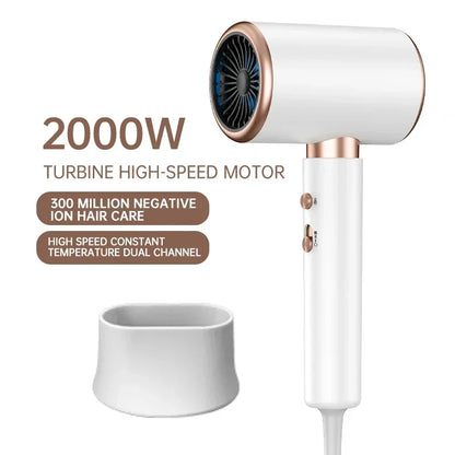 Hochleistungs-Haartrockner 2400W mit Kalt- und Warmluftfunktion - Ionentechnologie