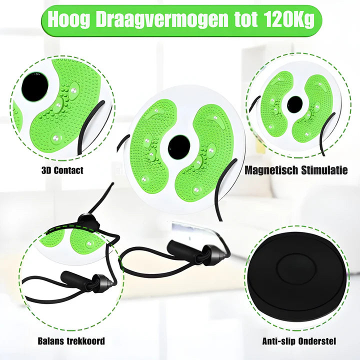 Ganzkörper-Core-Trainer mit Magnettherapie