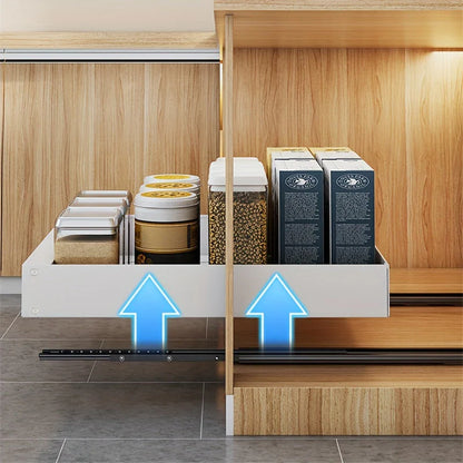 Erweiterbarer Küchenschrank-Organizer