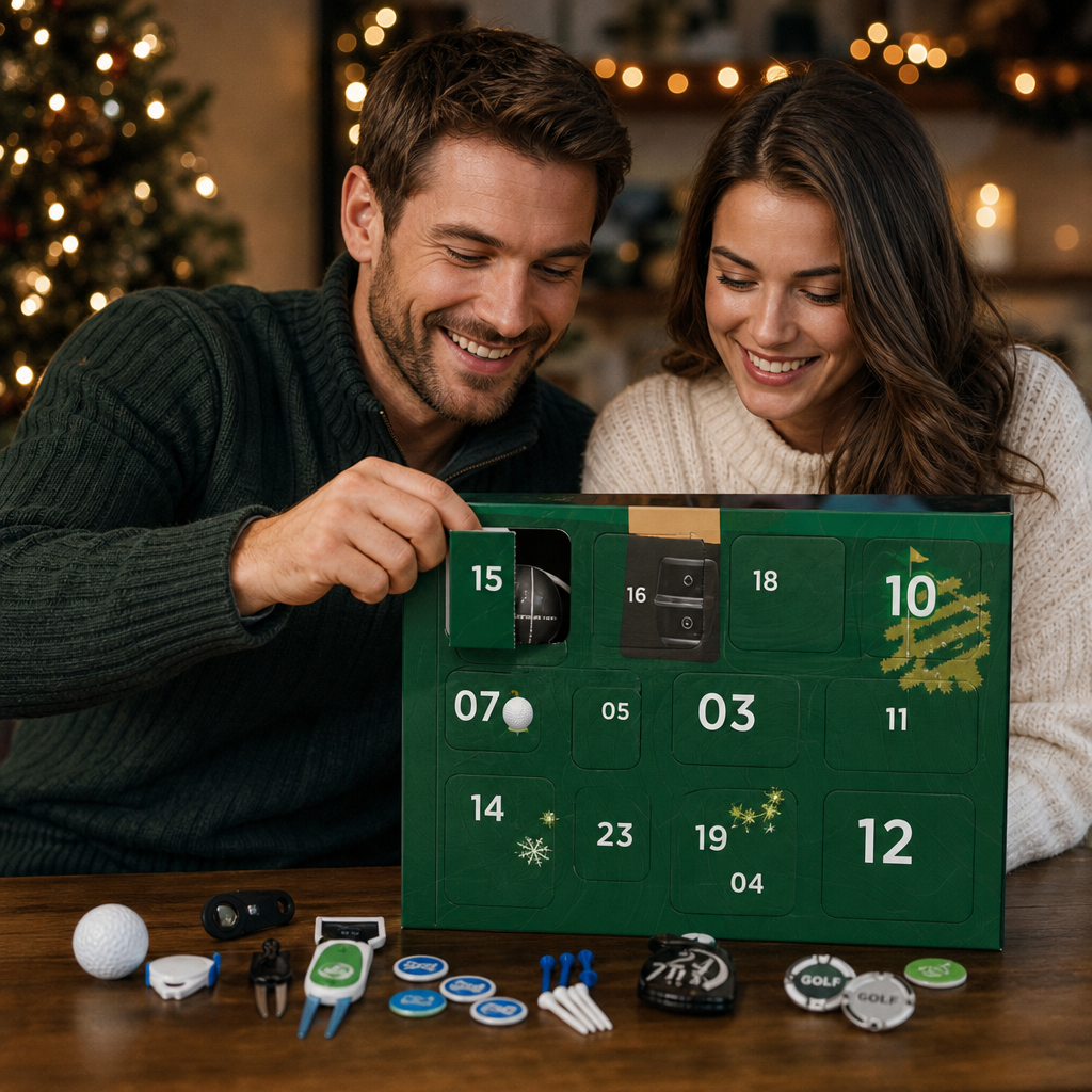 Golf-Adventskalender 2026 – 24 Tage voller Golfzubehör & Überraschungen