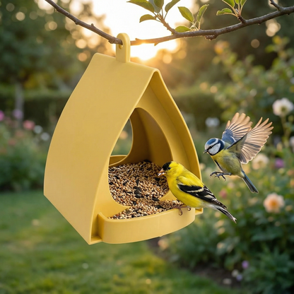 Hängendes Vogel-Futterhaus zum Aufhängen – Große Kapazität für Garten & Balkon