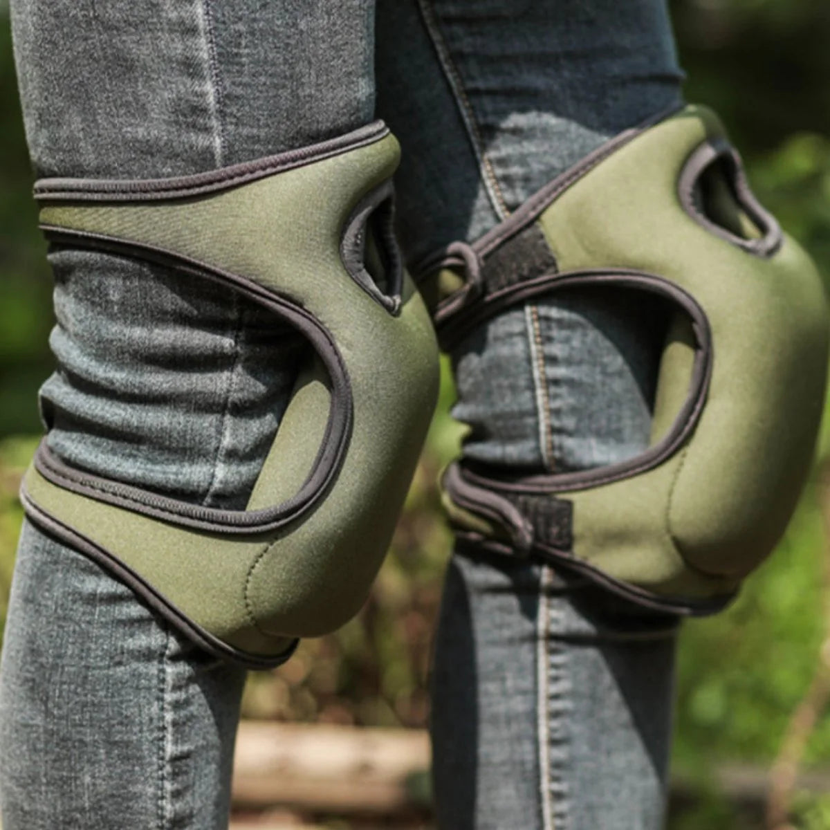 Ergonomische Knieschützer fürs Gärtnern mit extra Polsterung für maximalen Komfort