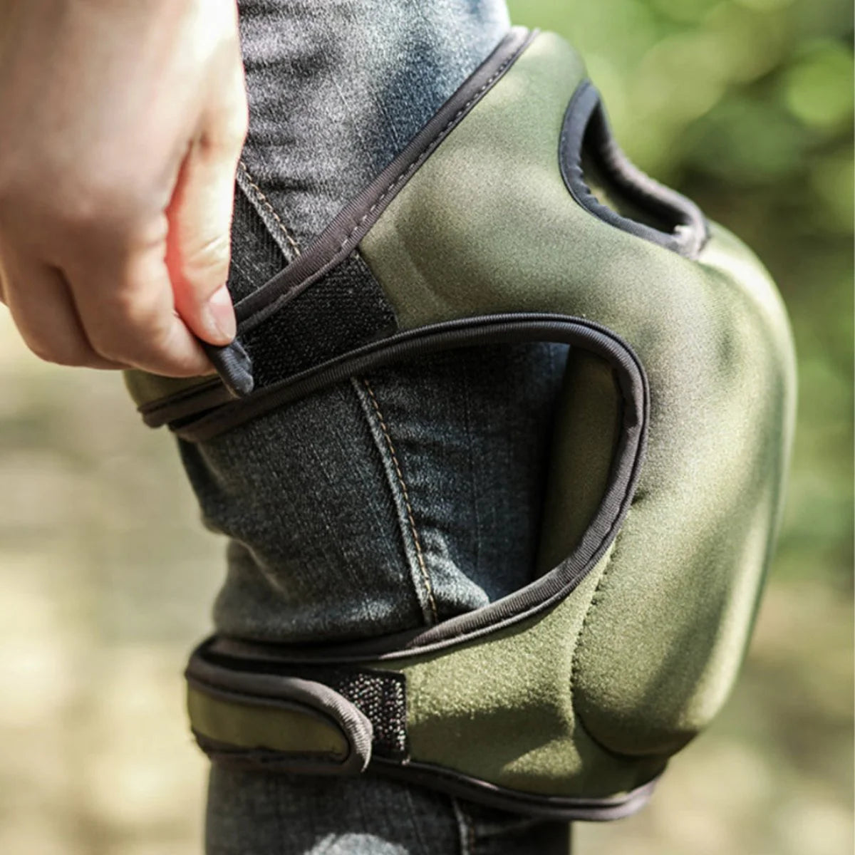 Ergonomische Knieschützer fürs Gärtnern mit extra Polsterung für maximalen Komfort