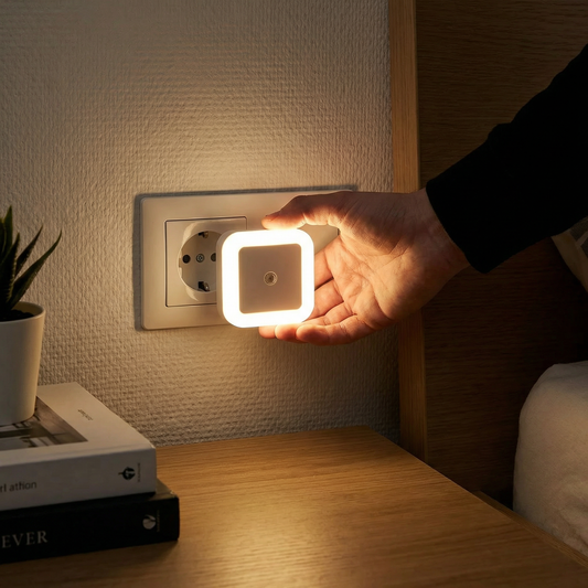 LED Nachtlicht Set mit Sensor – platzsparend & energiesparend