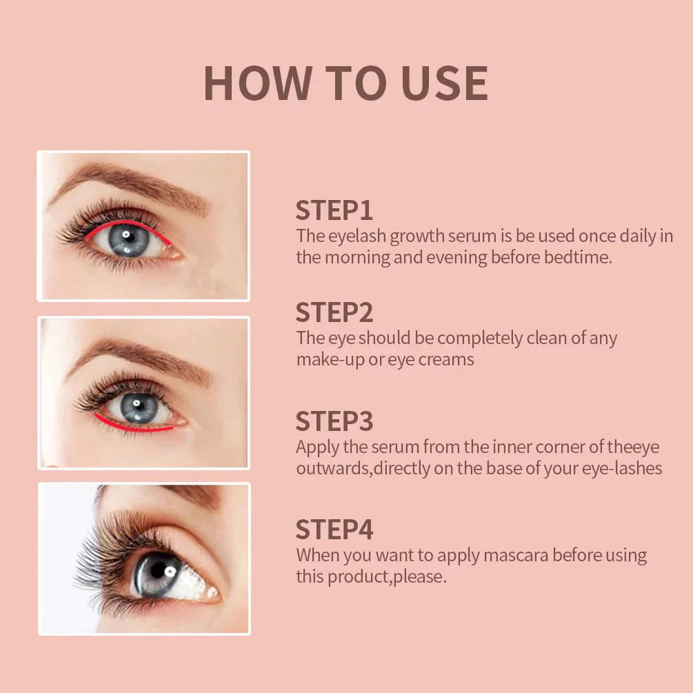 Wimpern Wachstumsserum | Für lange & voluminöse Wimpern