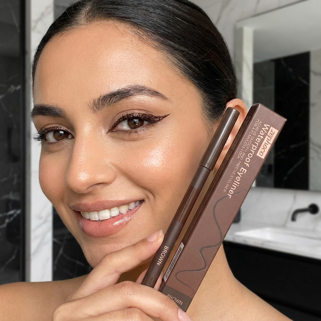 Wasserfester Glitzer-Gel-Eyeliner – langanhaltende, wischfeste Farbe