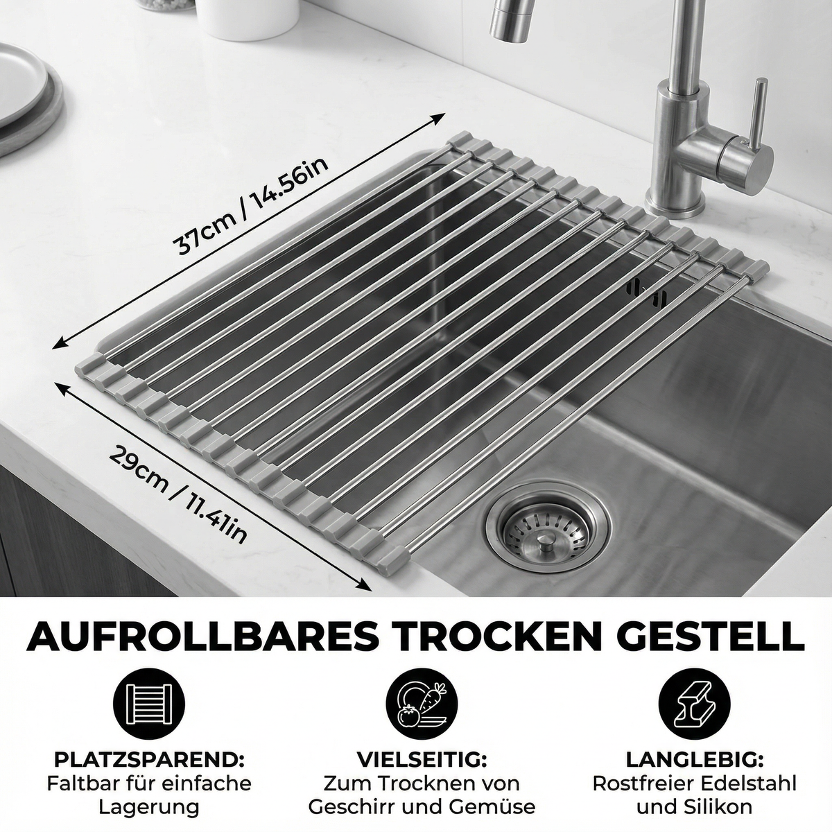 Aufrollbares Trocken Gestell